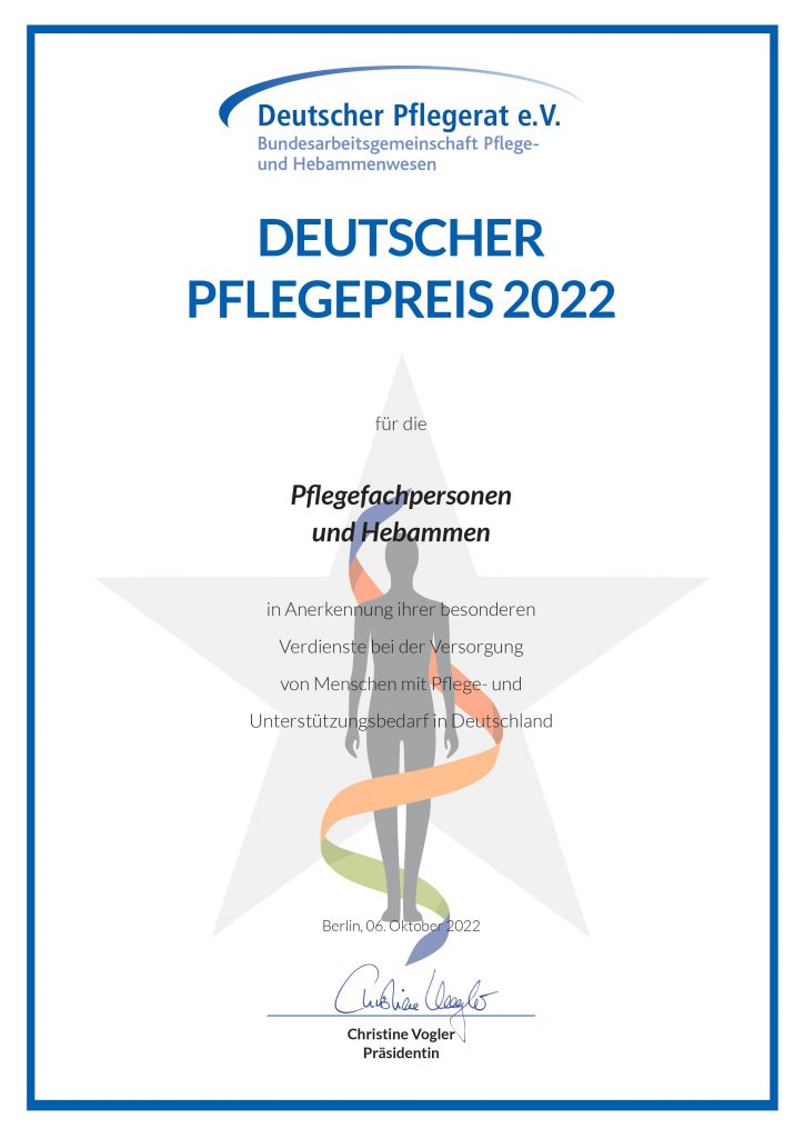 Deutscher Pflegepreis 2022