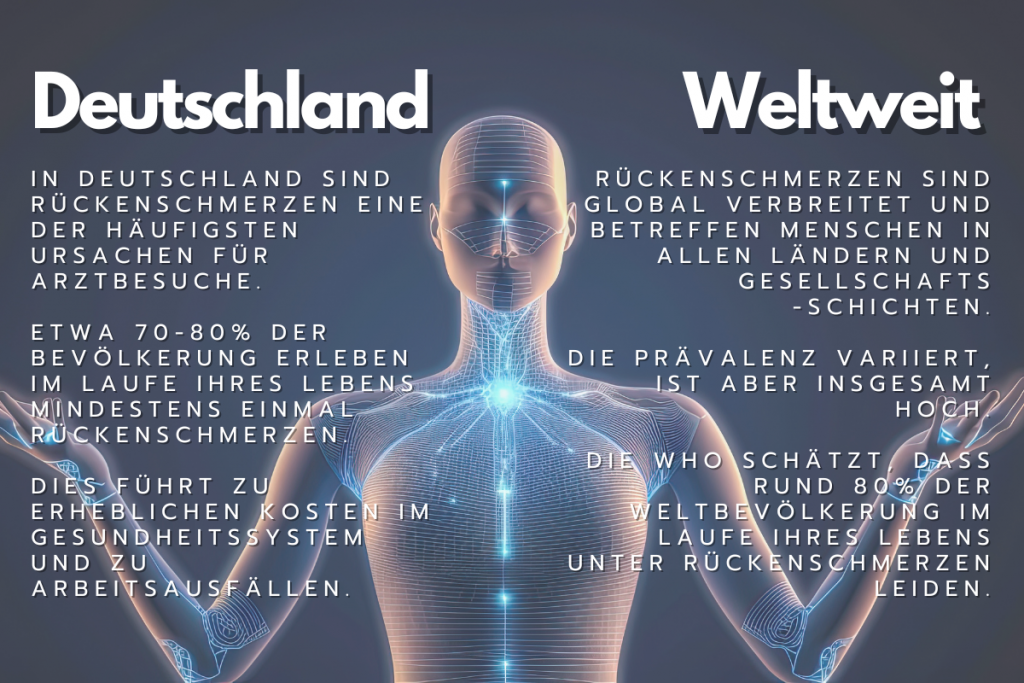 Rückenschmerzen in Deutschland und weltweit