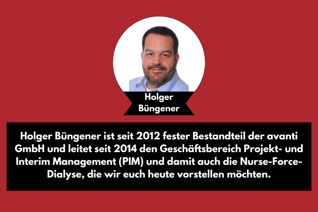 Holger Büngener - Nurse-Force-Dialyse